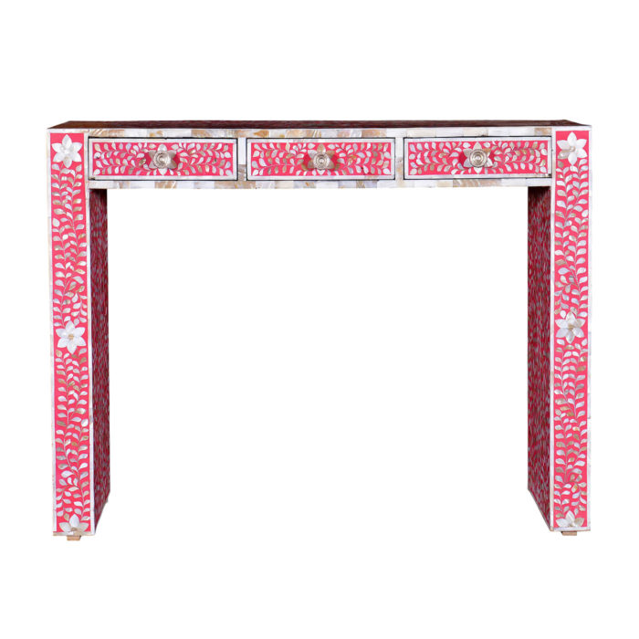 Pink Mother of Pearl Console