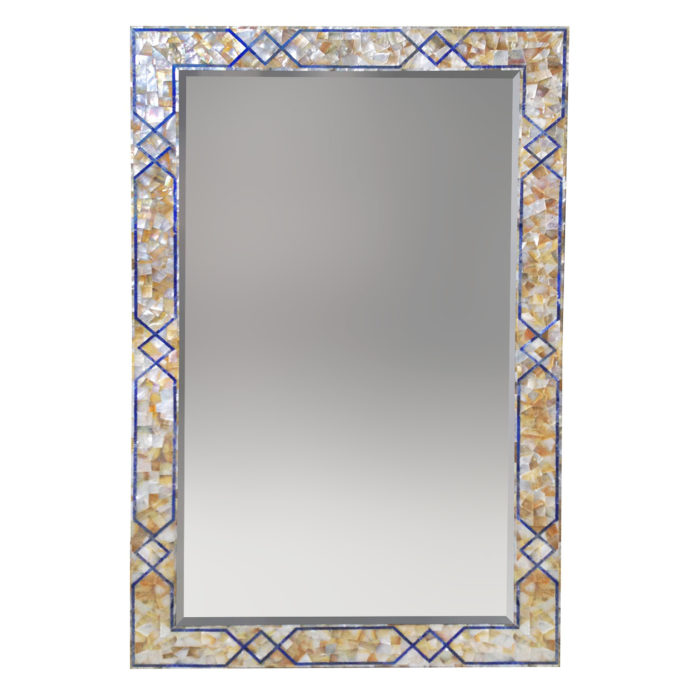 Lapis-bordered Mirror