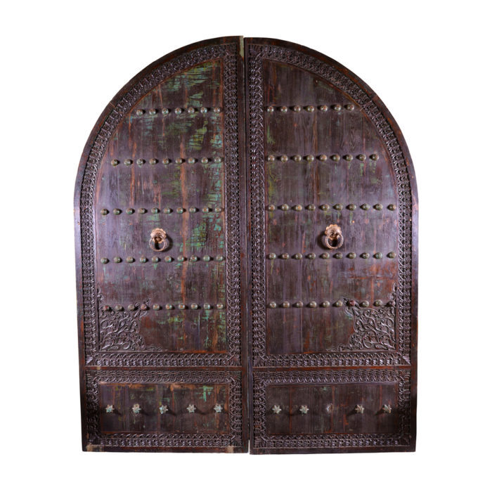 GH625-Teak-Door-with-Brass-and-Iron