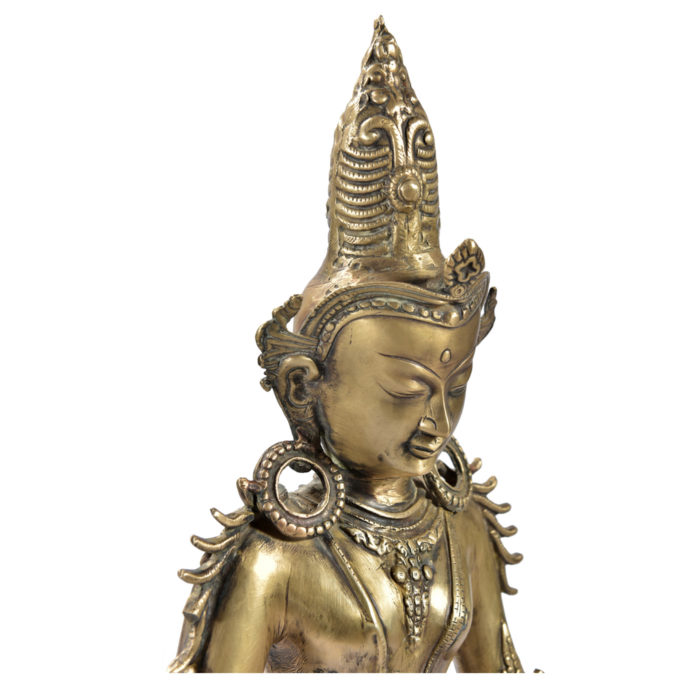 Vintage Brass Buddha