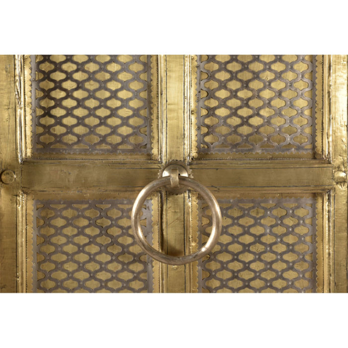 Brass Grid Copper Clad Door