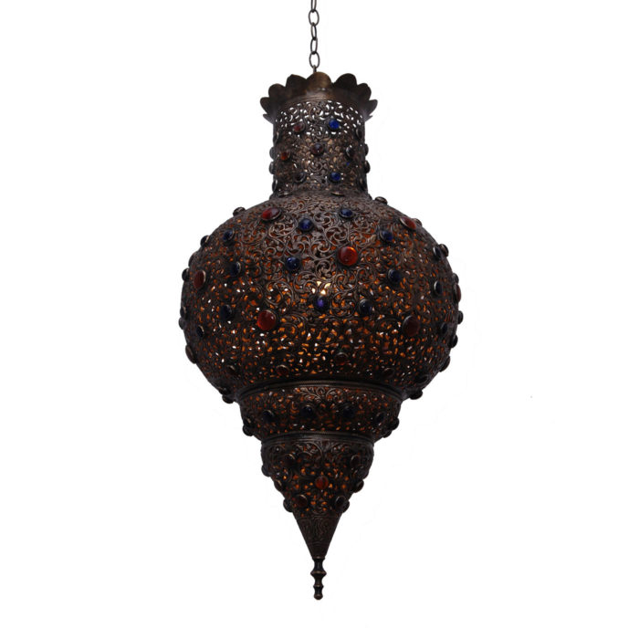 am20787-brass-lantern-with-colored-glass-4