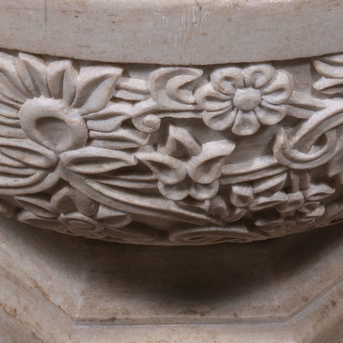 Marble Basin Planter 2