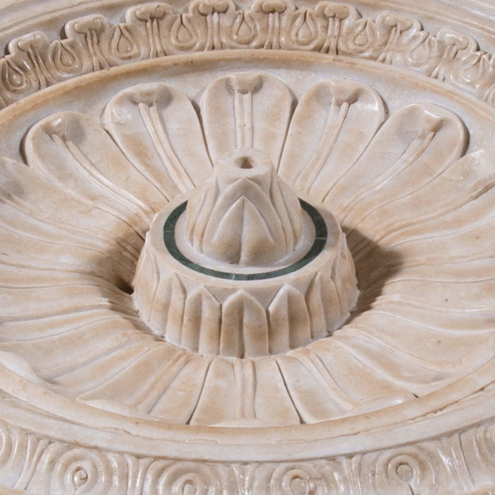 Inlaid Marble Fountain