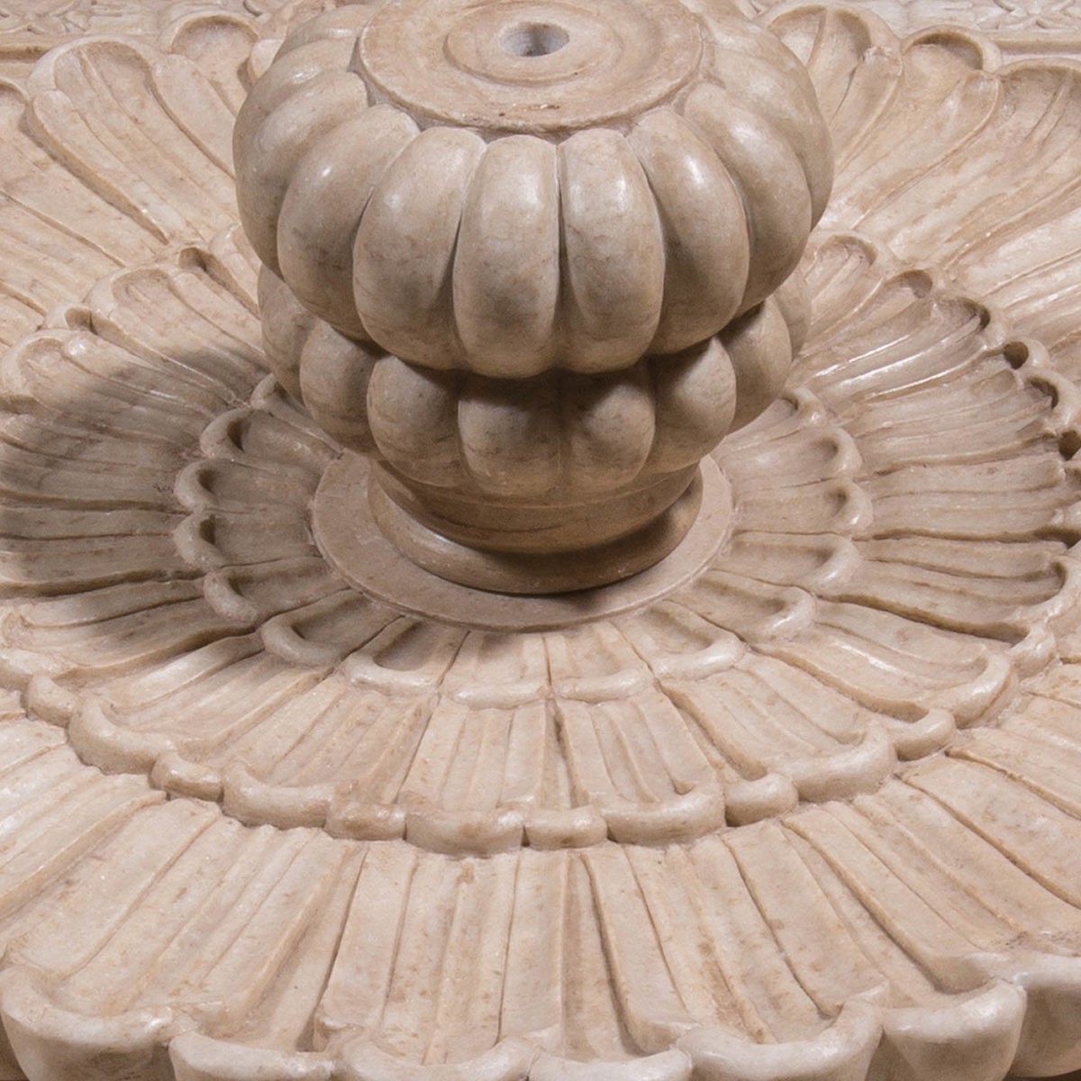 Marble Lotus Fountain Marble Garden Fountain Courtyard Fountain