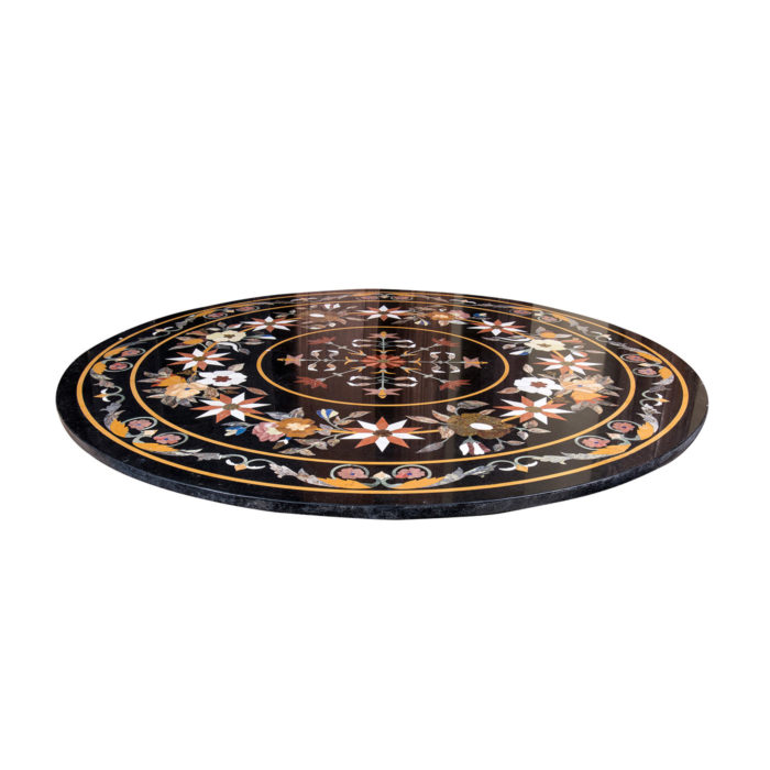 Round Pietra Dura Tabletop