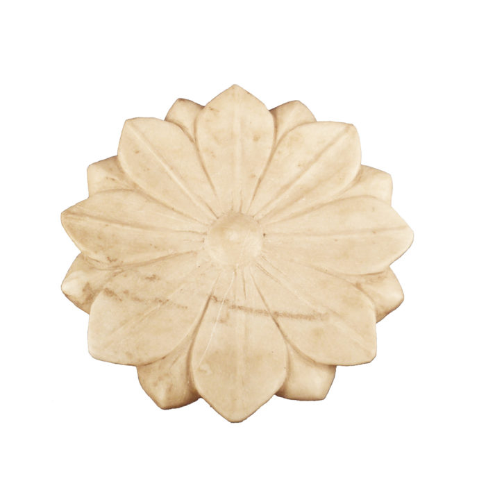 Marble Lotus Plate