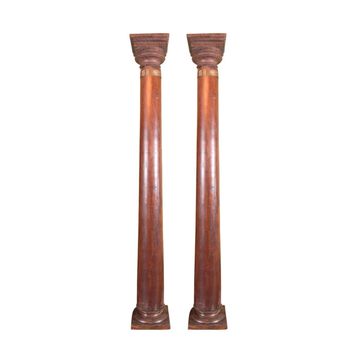 Antique Rosewood Columns