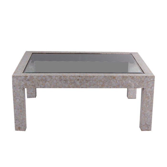 Pearl and Glass Table