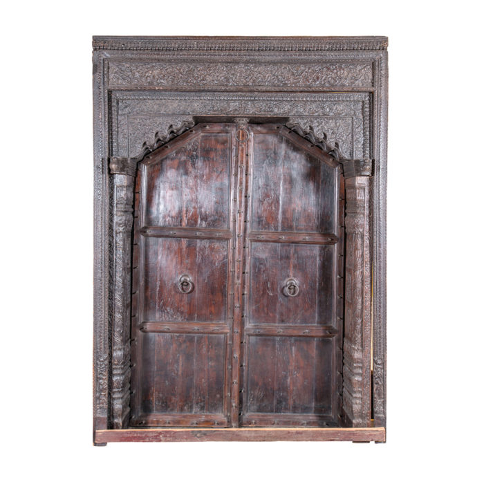 Doors: Antique And Contemporary Doors, Bone Inlay, Mother Of Pearl Inlay Antique Lucknowi Door - Doors: Antique And Contemporary Doors, Bone Inlay, Mother Of Pearl Inlay