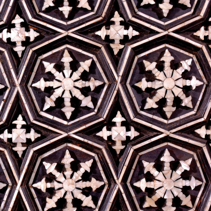 Mother of Pearl Snowflake Ceiling, Large