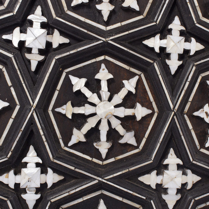Mother of Pearl Snowflake Ceiling, Large 3
