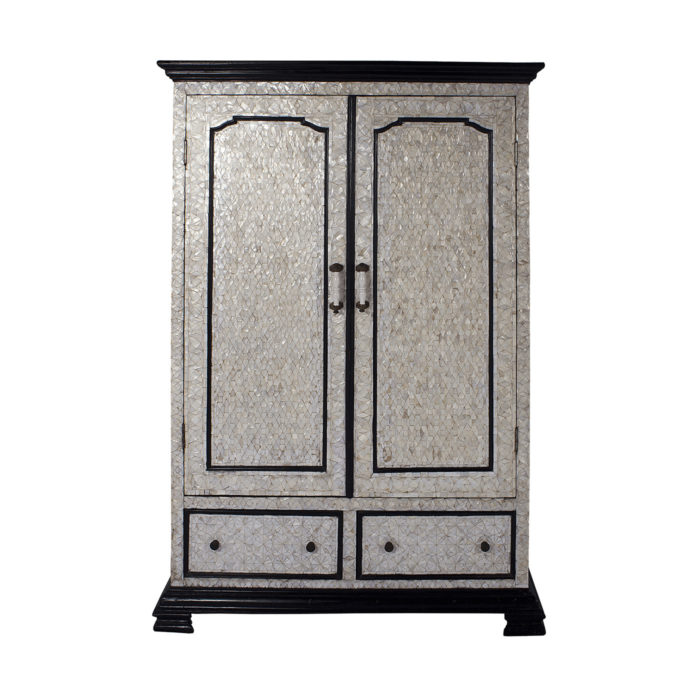 Mother of Pearl Overlay Armoire