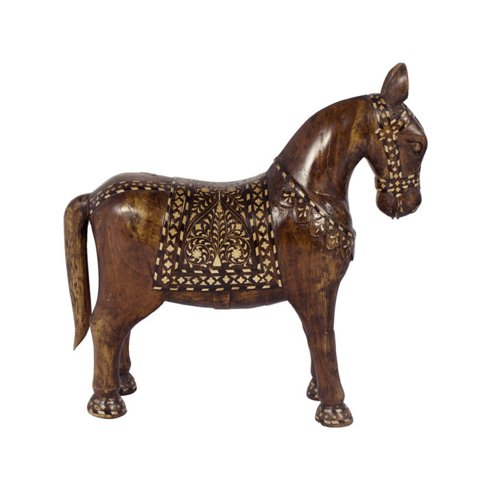 Bone Inlay Horse 4