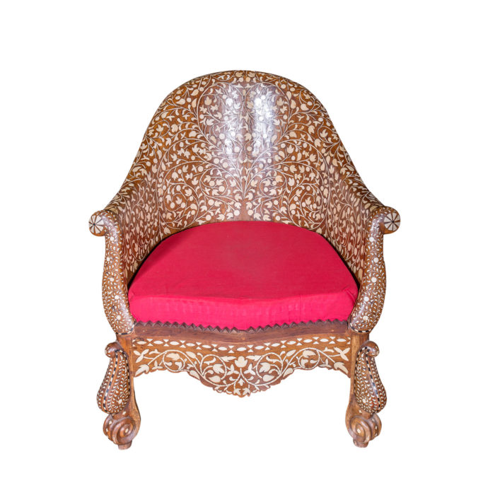 Bone Inlay Chair