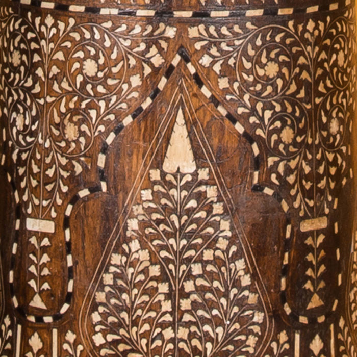 Bone Inlay Columns S. India