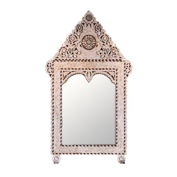 Mother of Pearl Overlay Mirror 1