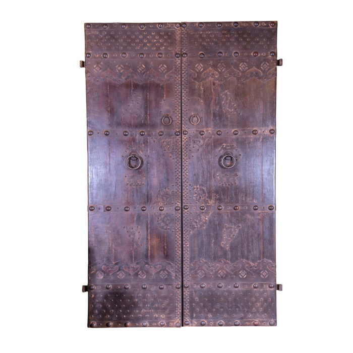 Teak and Iron Doors 1