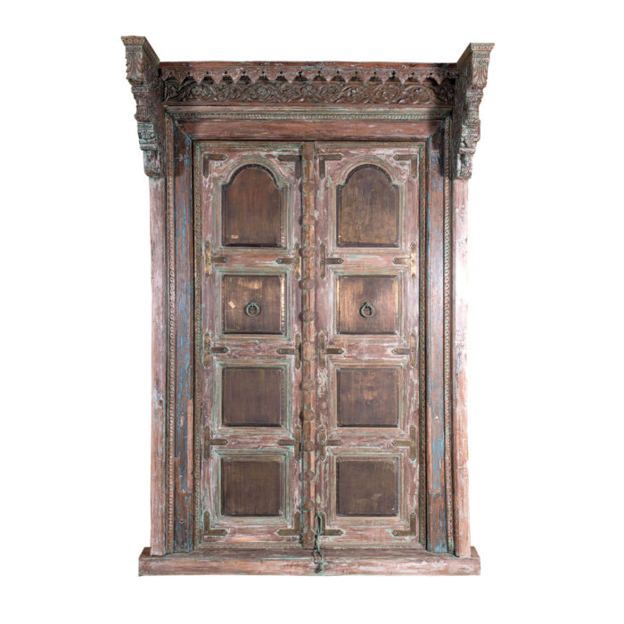 Antique Door with Frame 2 1