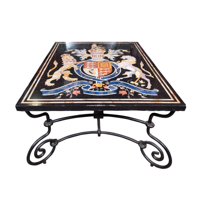 Coat of Arms Pietra Dura Top