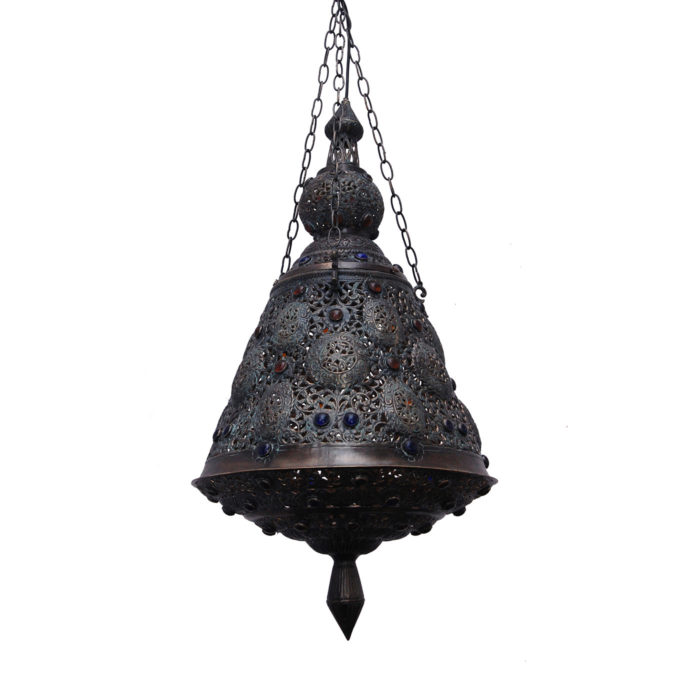 Lighting Brass Light Fixtures In Indian Moroccan Other Styles Moroccan Lantern Colored Glass 1