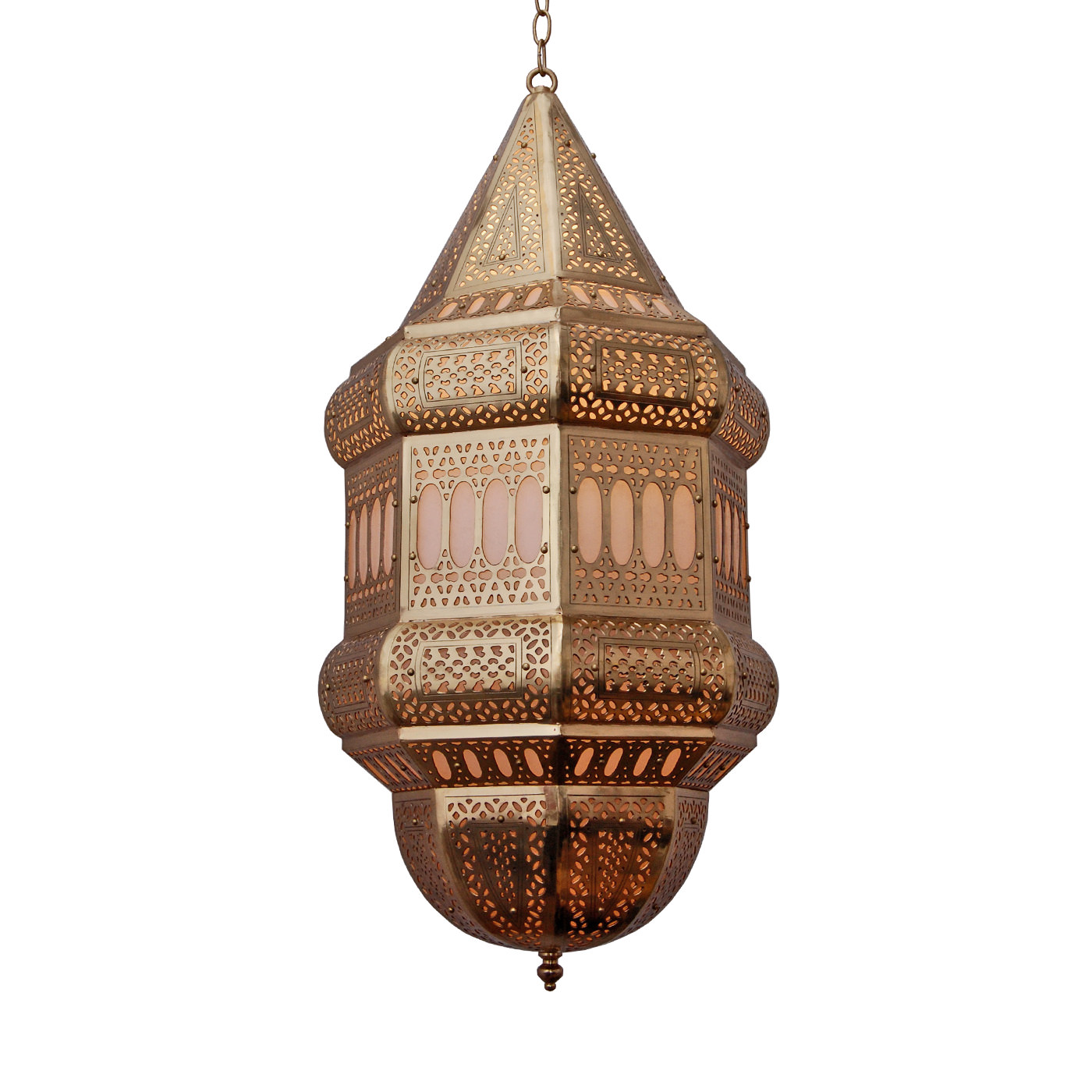 Gold Finish Lantern 2