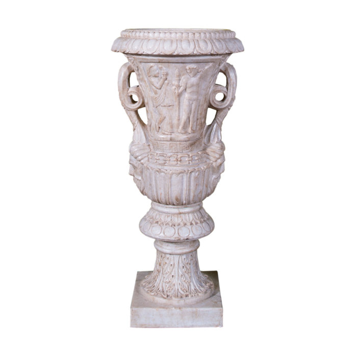 Marble Planters Spear Bearer