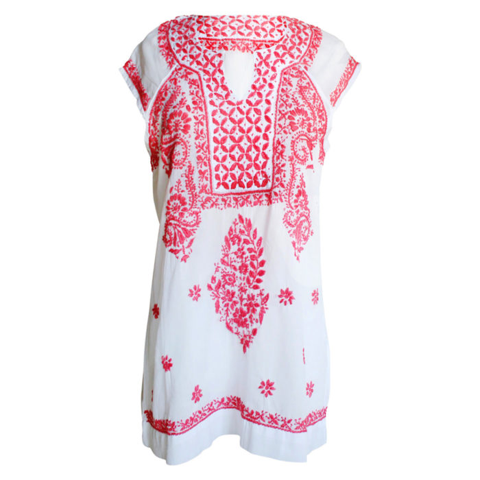 Celina Tunic Coral Embroidery