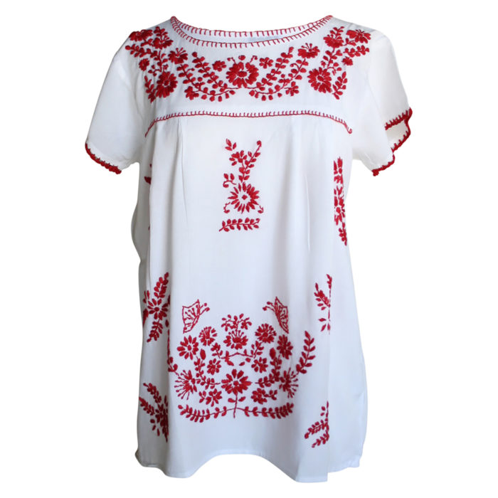 Red Butterfly Tunic