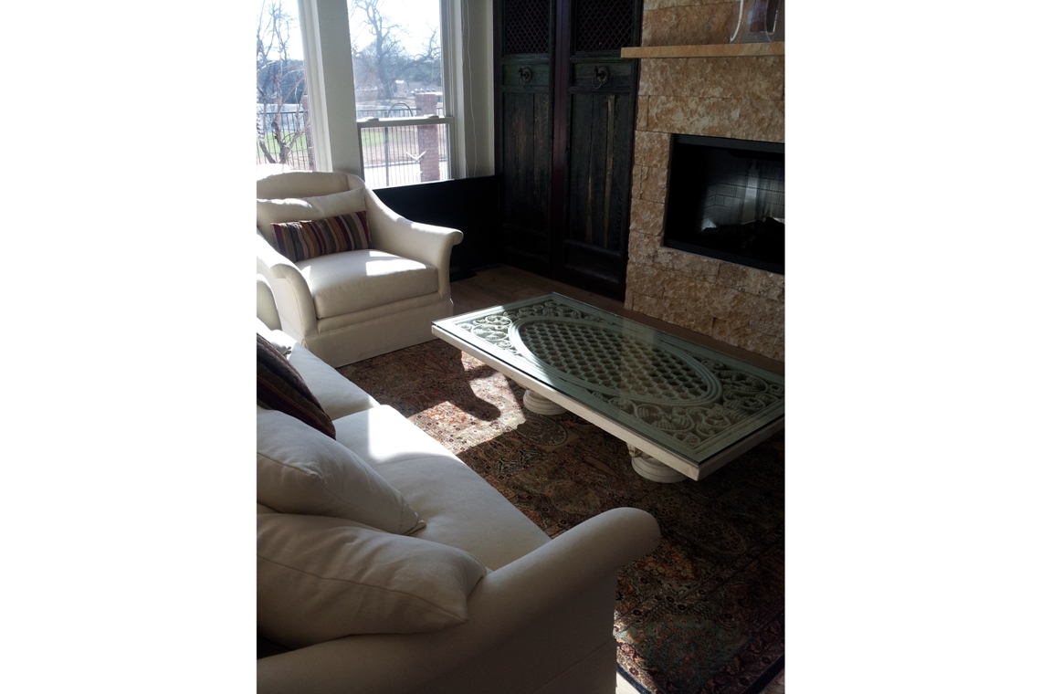 Marble Jali Coffee Table