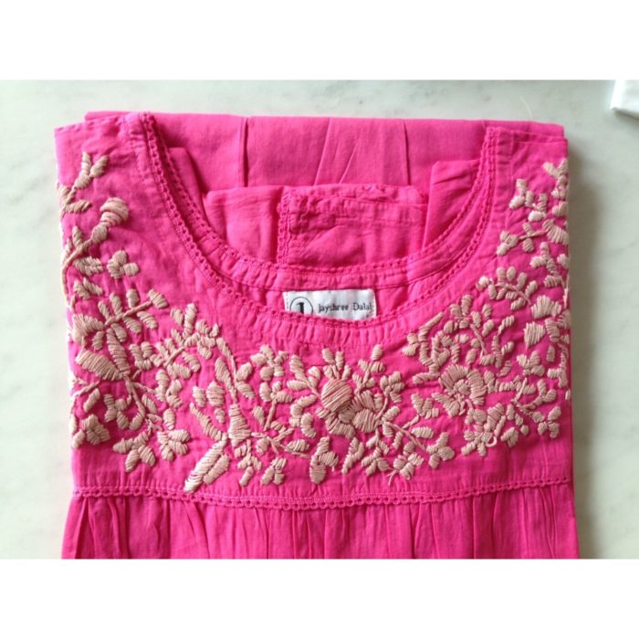 Tunic Dress in pink Pink Mexican Dress