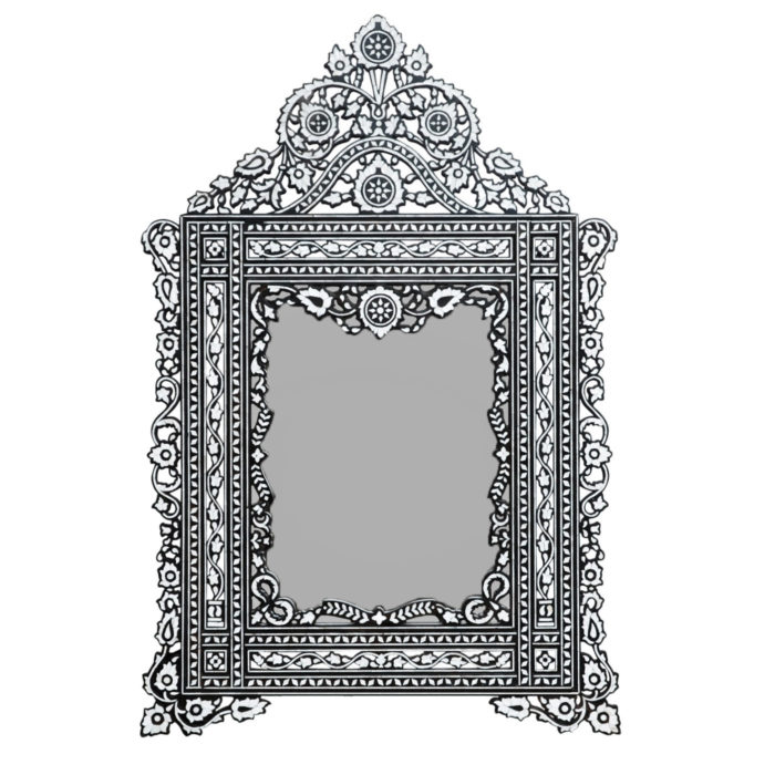 Regal Pearl Inlay Mirror