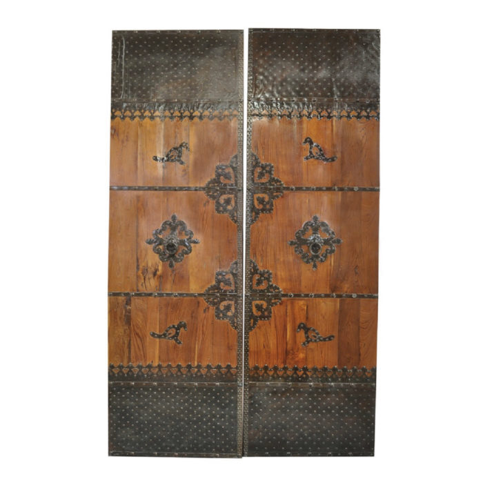 Teak Bird Door