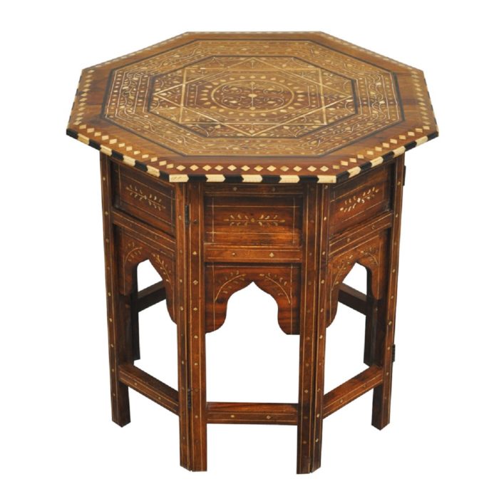 Octagonal 8-pointed Star Table