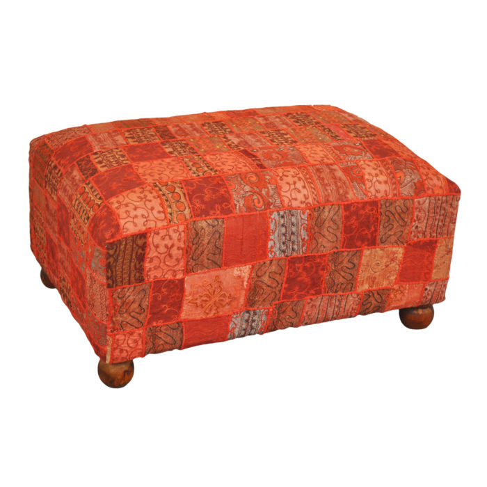 Rectangular Citrus Kambadia Ottoman