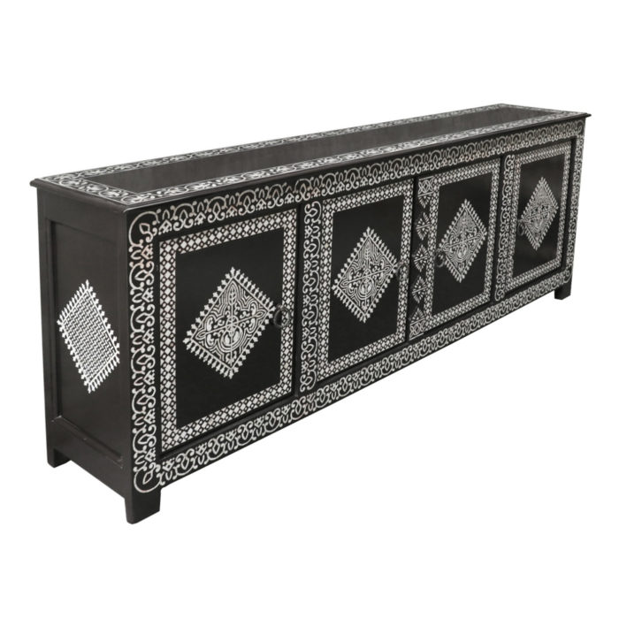 Qatari Style Pearl Inlay Sideboard