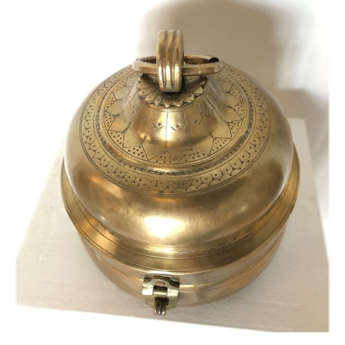 Antique Brass Roti Box