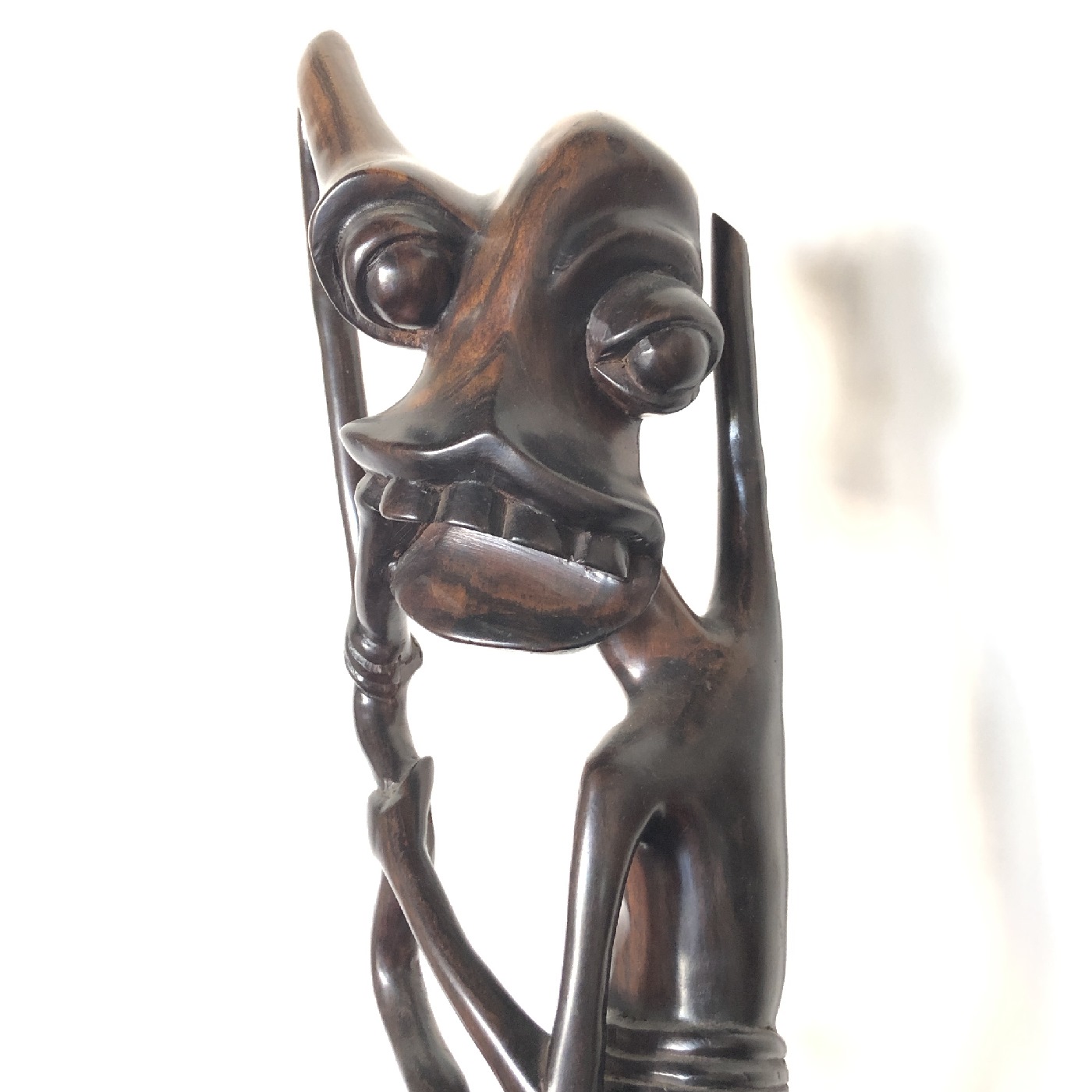 ras Naar boven Marine Abstract Makonde Sculpture | East African Contemporary Art
