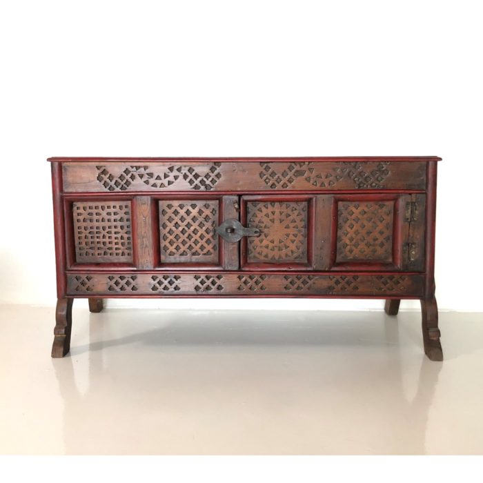 Painted Antique Sideboard