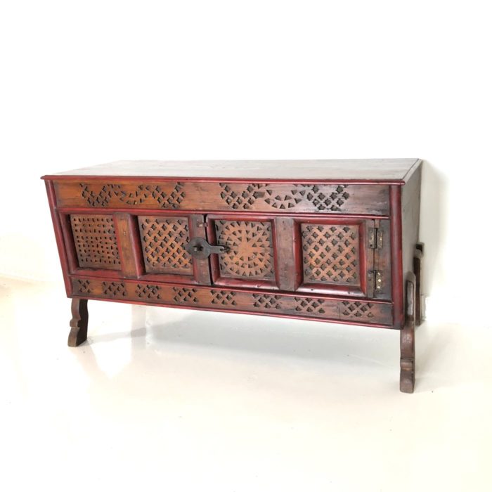 Painted Antique Sideboard