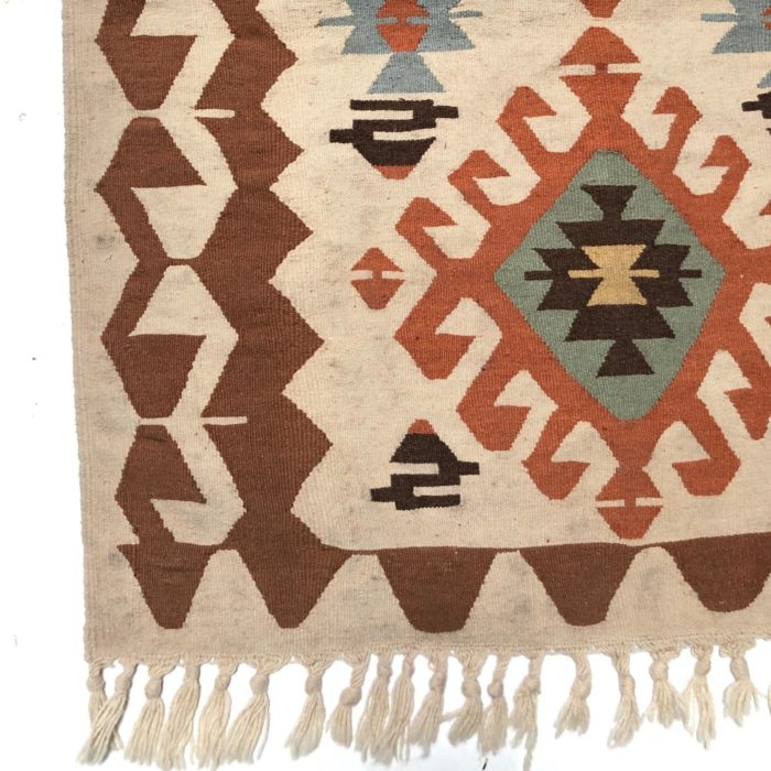 Vintage Earth Tone Kilim