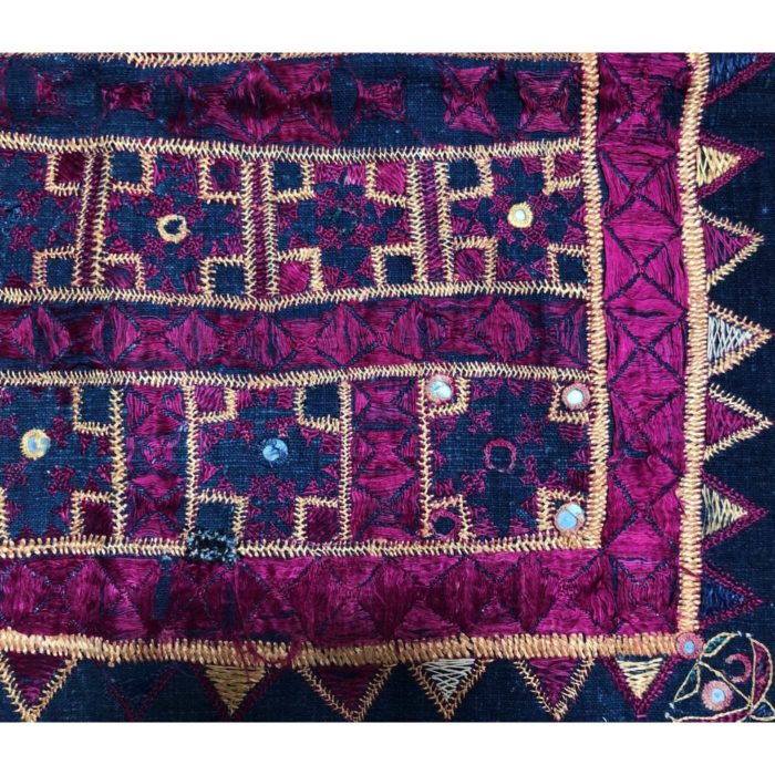 Antique Chaklo in Navy and Purple