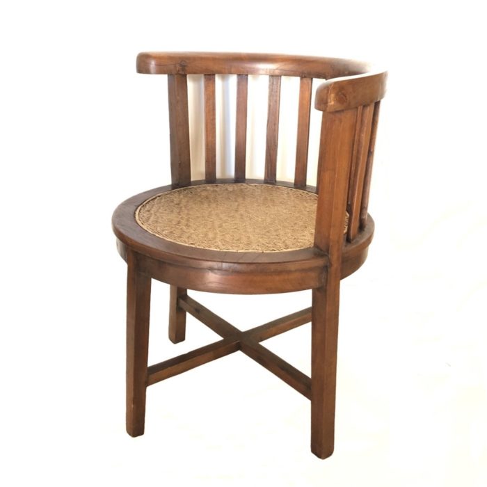 Round Cane Chair