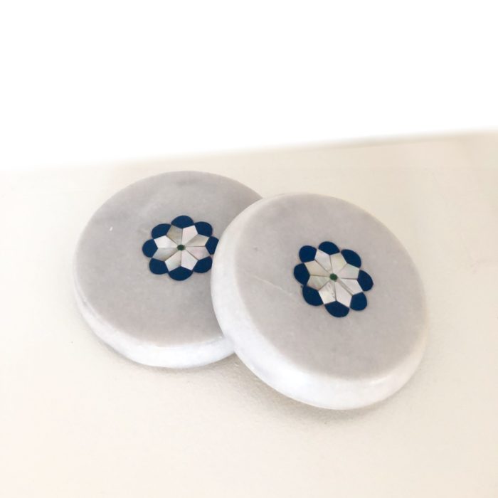 Marble and Lapis Coasters
