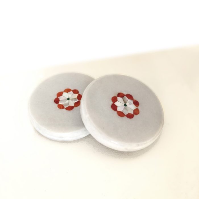 Marble and Carnelian Coasters