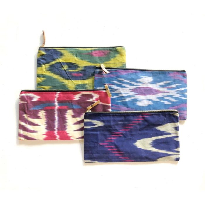 Silk Ikat Clutches