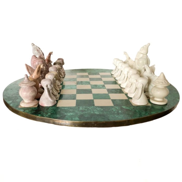 Malachite Chess Board