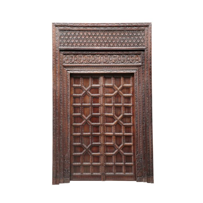 Rosette Transom Haryana Door