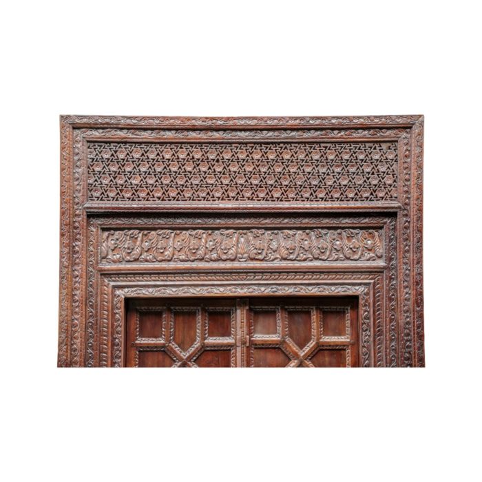 Rosette Transom Haryana Door