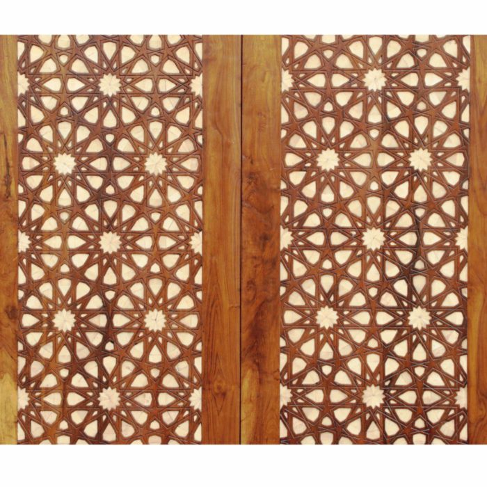 Floral Bone Inlay Door